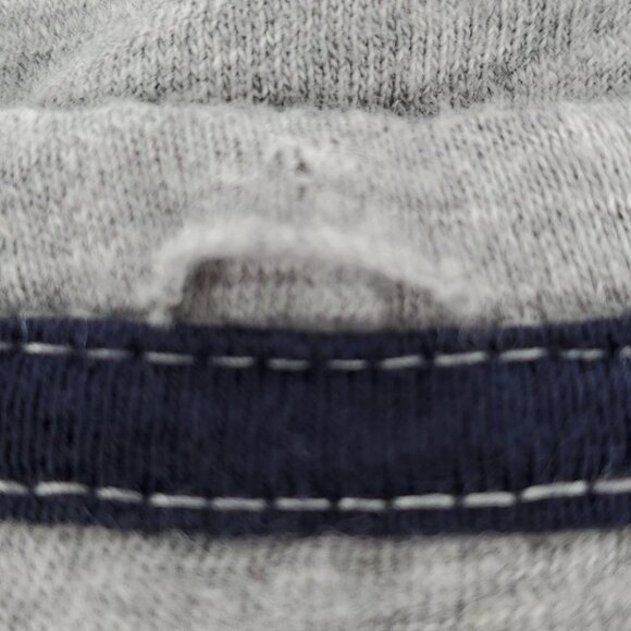 Tommy Hilfiger U.S. Flag Cut Out Tee Gray XL - Picture 6 of 6